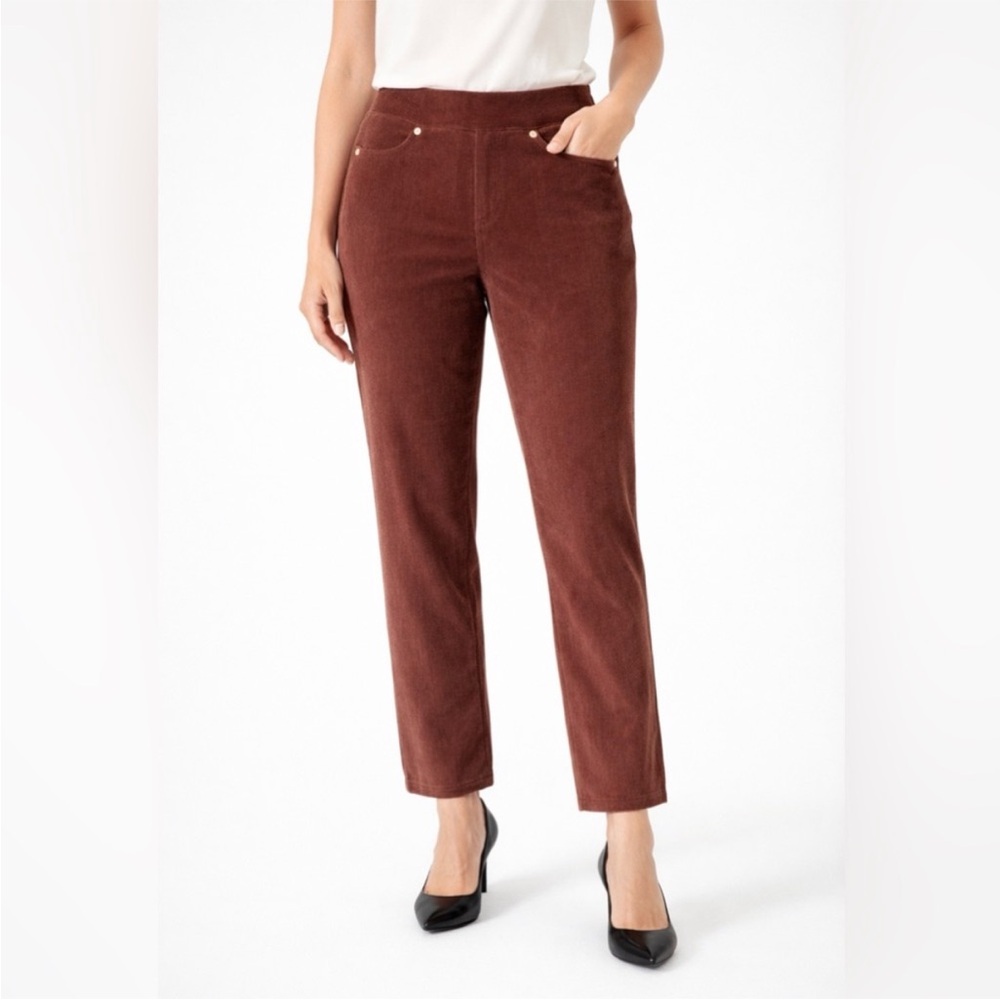 Michael Kors Women's Straight Leg Corduroy Pull-On Pants Size Small NWT